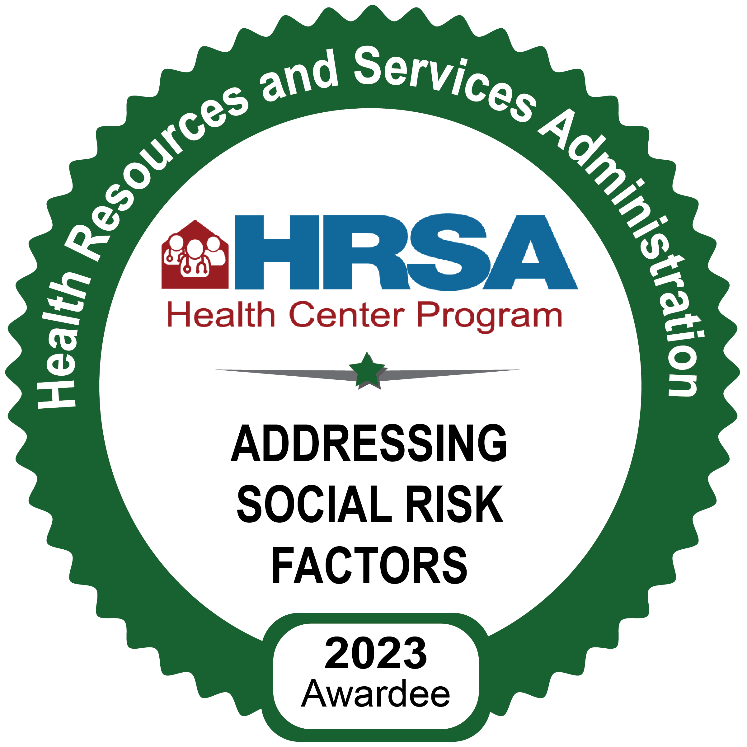 2023 CHQR Social Risk Factors Badge_